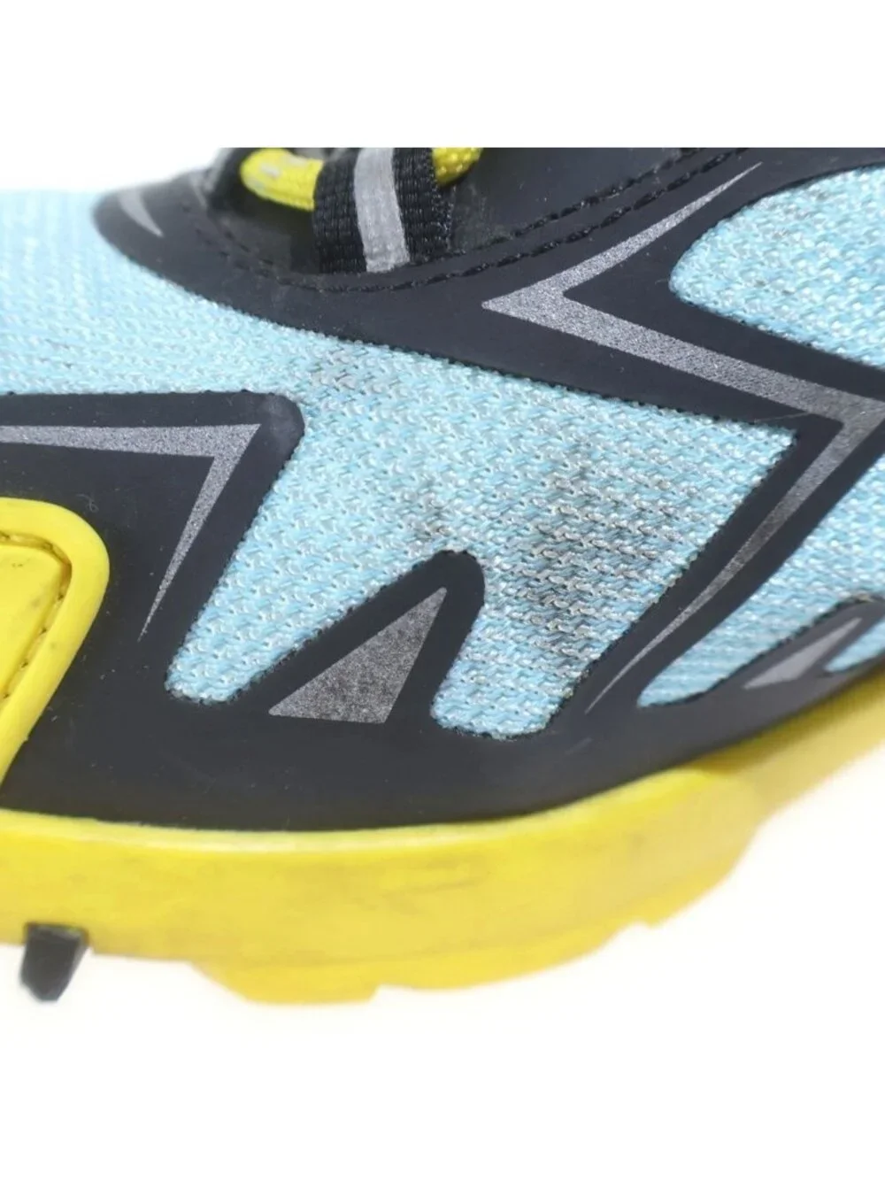 Louis Vuitton Sprint Line Low Cut Sneakers Yellow Light Blue 7.5